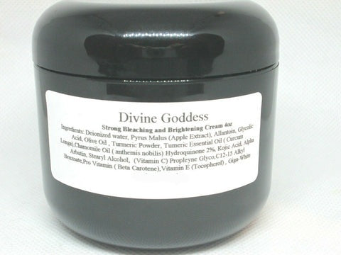 Divine Goddess Strong Brightening and Fade Cream 4 oz