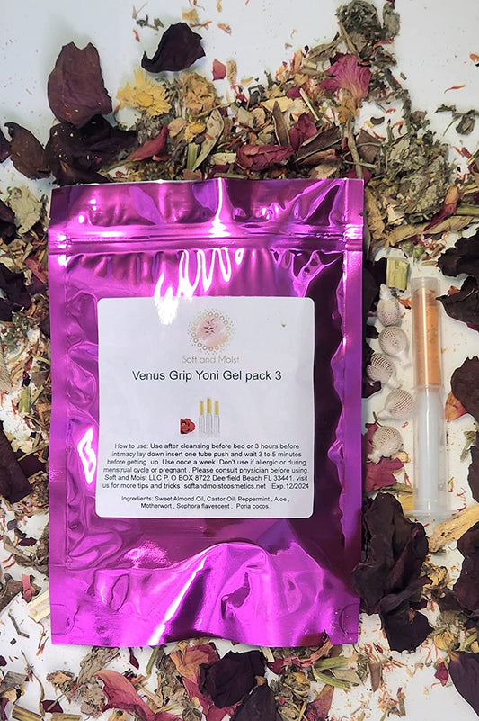 Soft and Moist Yoni Venus Grip Tightening Yoni Steam Herb Gel Kitty Virginity Tightening Gel