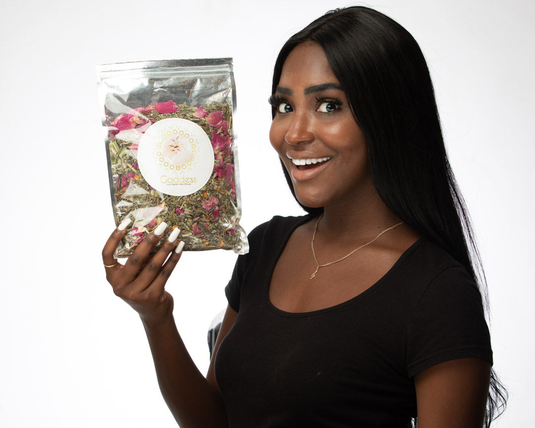 Soft and Moist Goddess Yoni 4oz Stem Herbs YONI STEAM HERBS V Steam Womb Wellness Detox Fertility Postpartum Vaginal Care